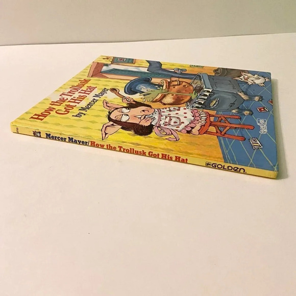Vtg 1979 How  Trollusks Got His Hat by Mercer Mayer Golden HC - Picture 3 of 15